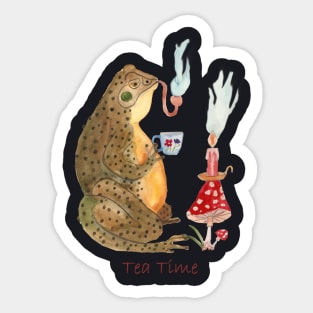 Tea Time Sticker